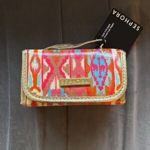 Sephora Las Vegas Mini Pack Pink and Orange Cosmetic Bag